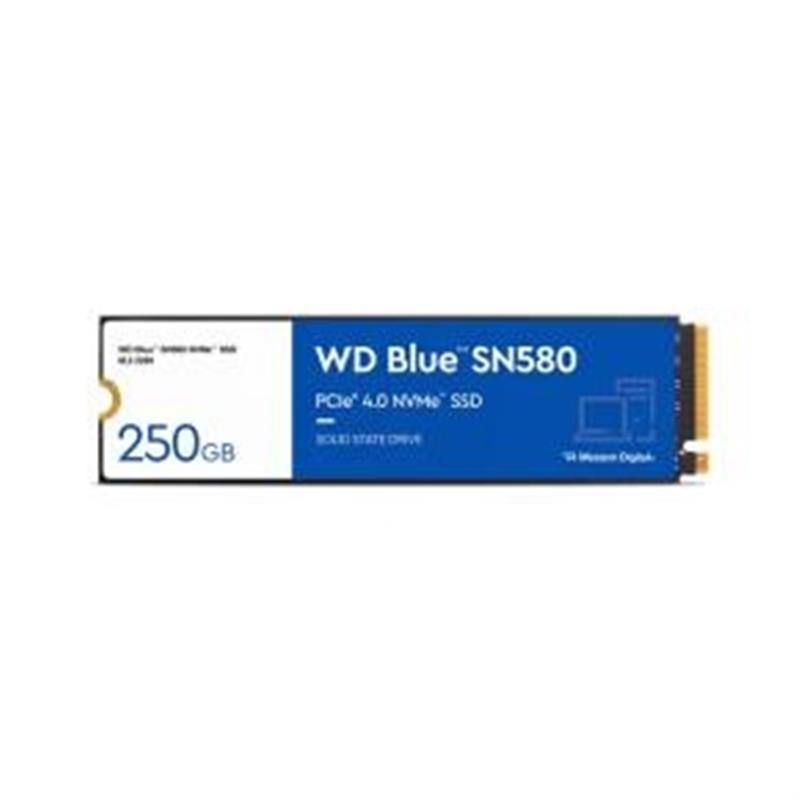 WD Blue SN580 NVMe SSD 250GB M 2