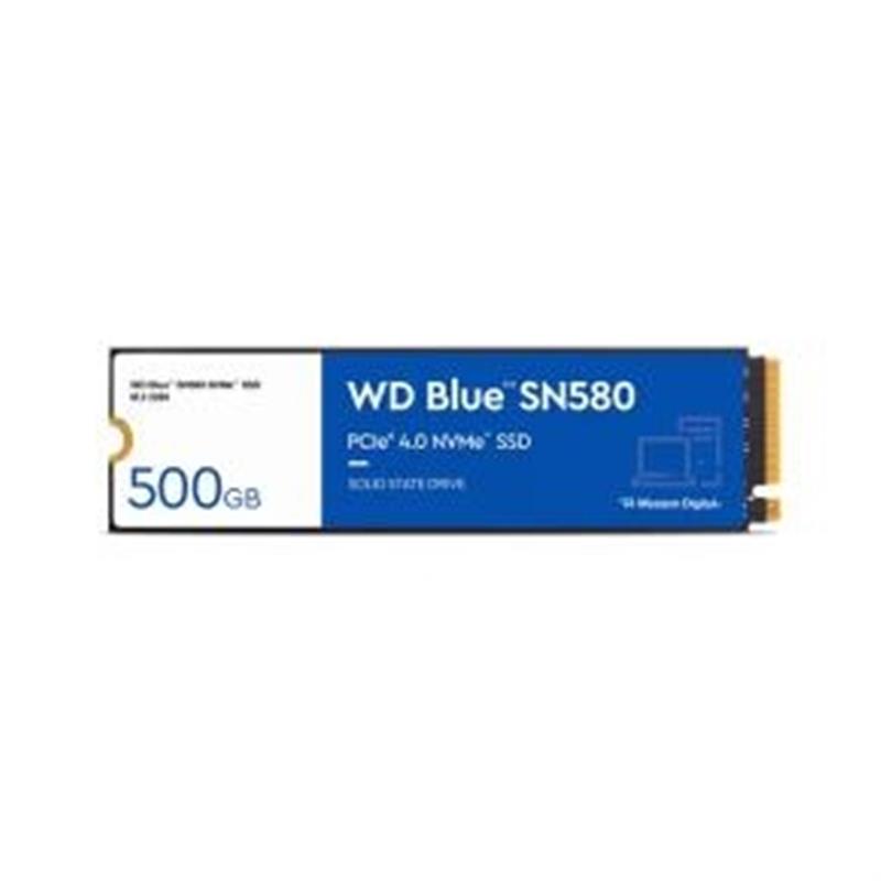 WD Blue SN580 NVMe SSD 500GB M 2
