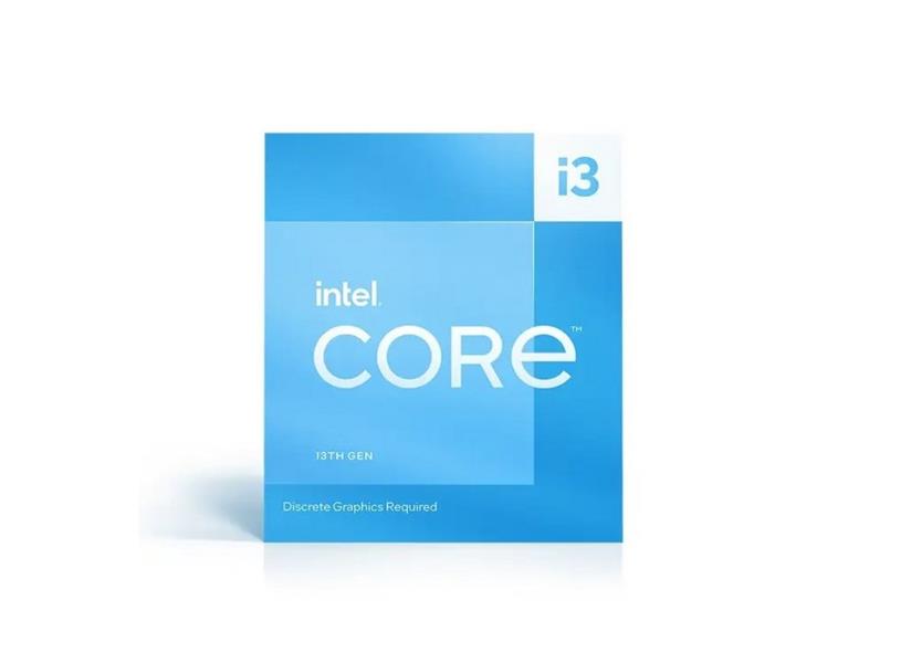 CPU Intel Core i3-13100 / LGA1700 / Box ### 4 Cores / 8 Threads / 12MB Cache