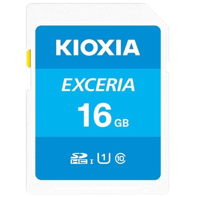 Kioxia Exceria flashgeheugen 16 GB SDHC Klasse 10 UHS-I